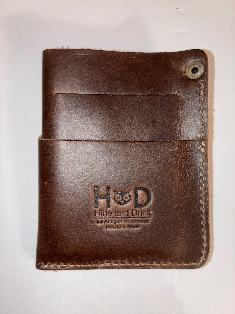 Hide & Drink EDC Leather Pocket Wallet